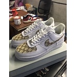 2018 New Unisex Nike Air Force One X Gucci Sneakers  in 181130