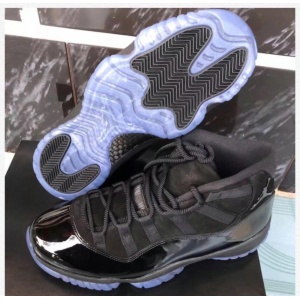 $59.00,2018 New  Air Jordan Retro 11 Blackout Sneakers For Men in 184485