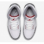 2018 New Air Jordan Retro 3 Sneakers For Men in 181194, cheap Jordan3