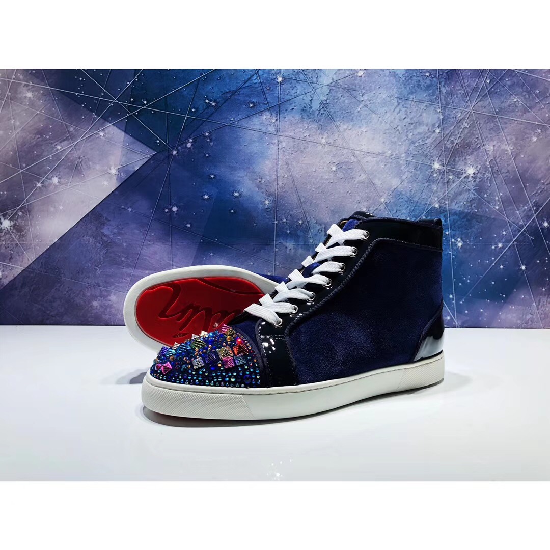Cheap 2018 New Christian Louboutin Unisex Sneakers For Men