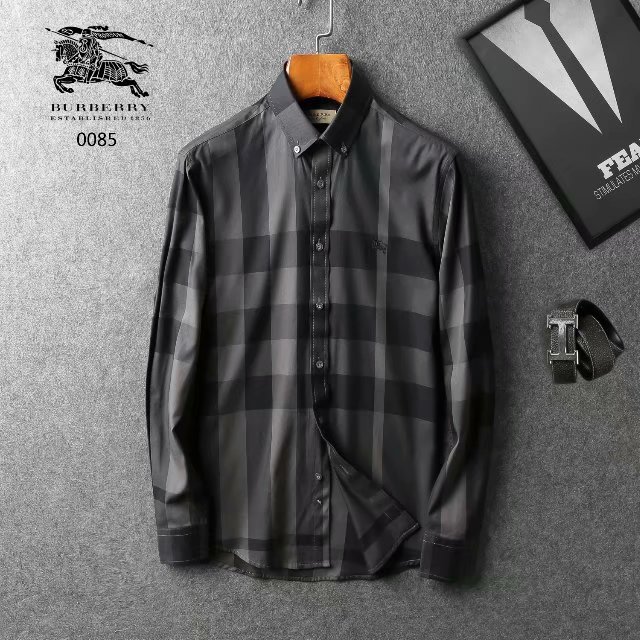 Cheap 2018 New Cheap Burberry Shirts For Men 195140 32 FB195140 
