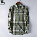 2018 New Cheap Burberry Long Sleeved Shirts For Men in 195189