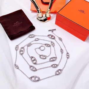 $59.00,2019 New Cheap AAA Quality Hermes Necklace For Women # 198953