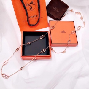 $59.00,2019 New Cheap AAA Quality Hermes Necklace For Women # 198956