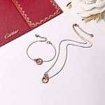 2019 New Cheap AAA Quality Cartier Necklace Bracelets Set For Women # 199207, cheap Cartier Necklace