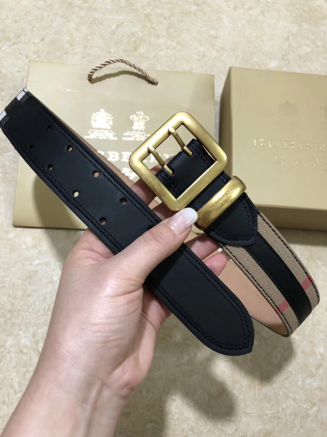 Cheap 2019 New Cheap 4.0cm Width Burberry Belts 202523,55 [FB202523