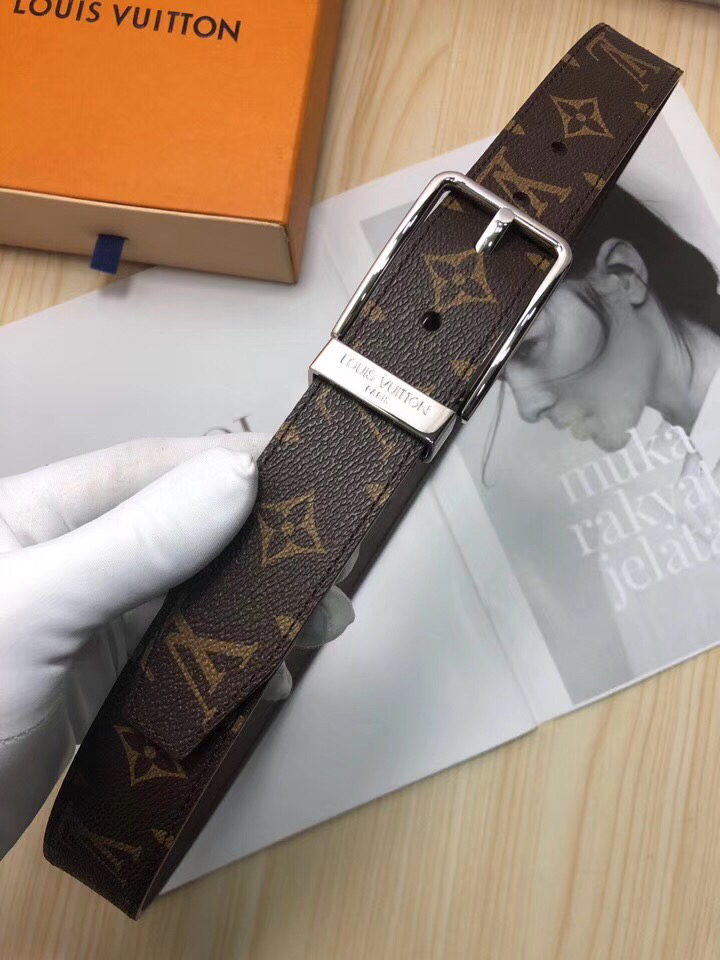 Cheap 2019 New Cheap 3.5cm Width Louis Vuitton Belts For Women 203264
