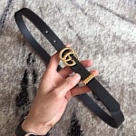 2019 New Cheap 2.0 cm Width Gucci Belts For Women # 202827, cheap Gucci Belts