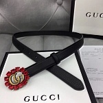 2019 New Cheap 2.0 cm Width Gucci Belts For Women # 202839, cheap Gucci Belts