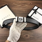 2019 New Cheap 3.5 cm Width Gucci Belts For Women # 202884, cheap Gucci Belts