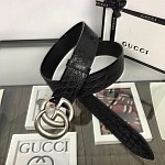 2019 New Cheap 3.8cm Width Gucci Belts  # 203209, cheap Gucci Belts