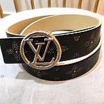 2019 New Cheap 3.0cm Width Louis Vuitton Belts For Women # 203258, cheap LouisVuitton Belts
