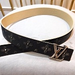 2019 New Cheap 3.0cm Width Louis Vuitton Belts For Women # 203259, cheap LouisVuitton Belts