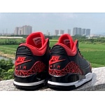 Cheap 2019 Air Jordan Retro 3 X Supreme Sneakers For Men in 208295, cheap Jordan3