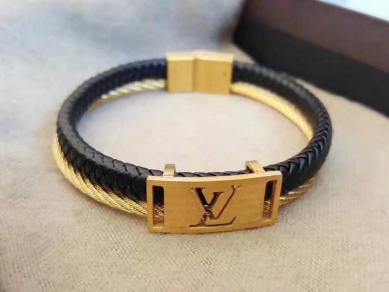 Cheap 2020 Cheap Louis Vuitton Bracelets For Men 214708,42 [FB214708