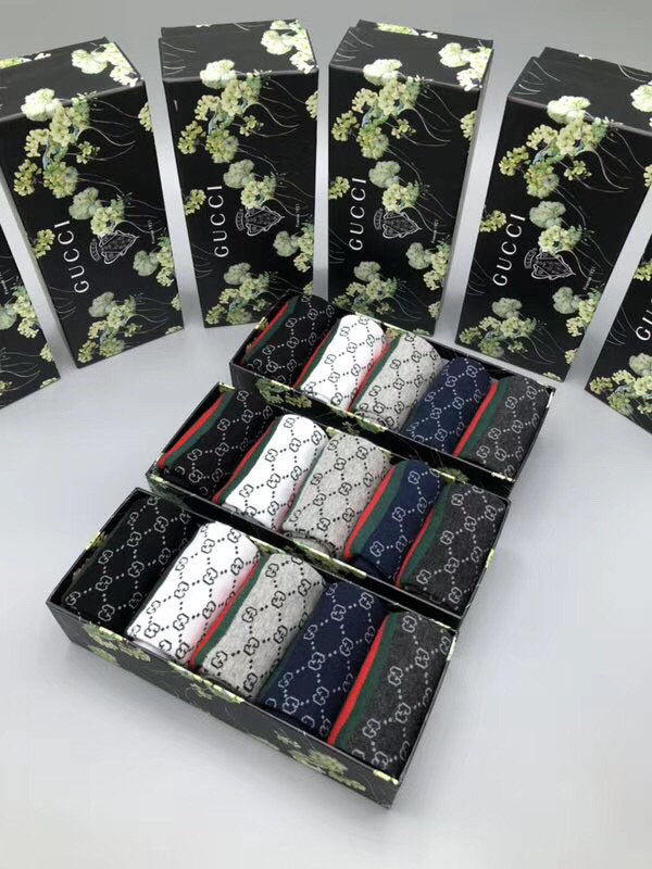 2020 Cheap Unisex Gucci Socks 5 Pairs Per Box # 215971 2020 Cheap Unisex Gucci Socks 5 Pairs Per Box # 215971, cheap Socks, only $26!