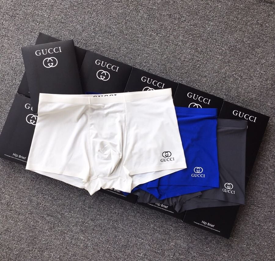 Cheap 2020 Cheap Gucci Underwear For Men 3 pairs 216183,28 [FB216183