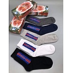 2020 Cheap Unisex Gucci Socks 5 Pairs Per Box # 215962, cheap Socks