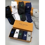 2020 Cheap Unisex Louis Vuitton Socks 5 Pairs Per Box # 215963, cheap Socks