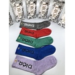 2020 Cheap Unisex Dior Socks 5 Pairs Per Box # 215965