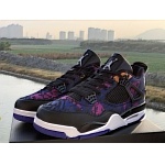 2020 Cheap Air Jordan 4 Rush Violet Sneakers For Men in 216584, cheap Jordan4