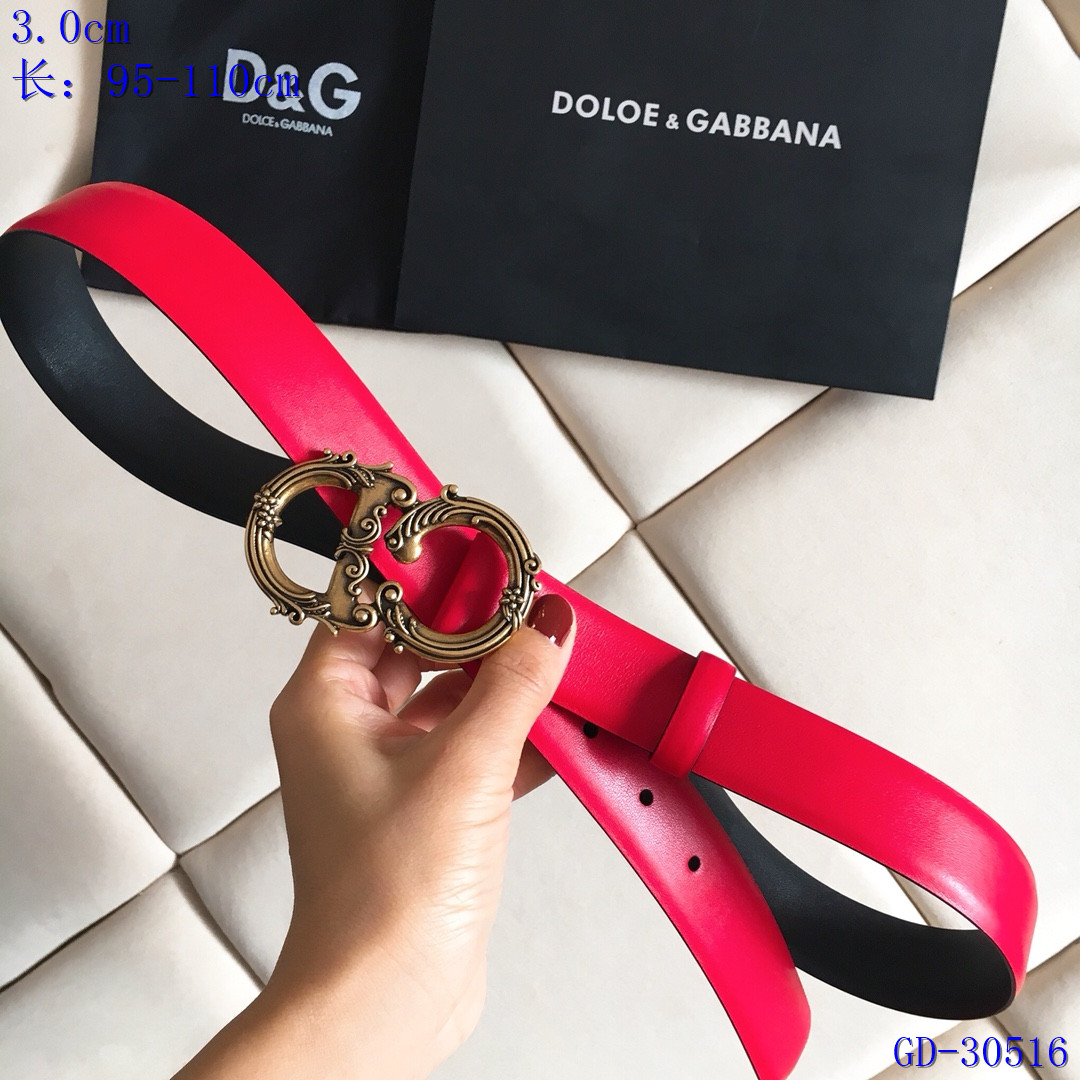 Cheap 2020 Cheap D&G 3.0 Width Belts 217668,49 [FB217668] Designer