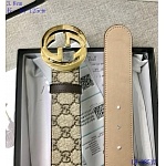 2020 Cheap Gucci 3.8 cm Width Belts # 217694, cheap Gucci Belts