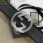 2020 Cheap Gucci 4.0 cm Width Belts # 217732, cheap Gucci Belts