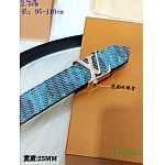 2020 Cheap Louis Vuitton 2.5 cm Width Belts # 217737, cheap LouisVuitton Belts
