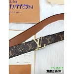2020 Cheap Louis Vuitton 2.5 cm Width Belts # 217741, cheap LouisVuitton Belts
