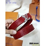 2020 Cheap Louis Vuitton 3.0 cm Width Belts # 217759