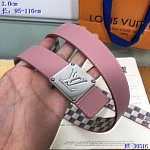 2020 Cheap Louis Vuitton 3.0 cm Width Belts # 217765