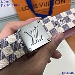 2020 Cheap Louis Vuitton 3.0 cm Width Belts # 217765, cheap LouisVuitton Belts