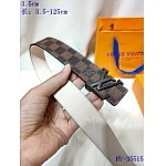 2020 Cheap Louis Vuitton 3.5 cm Width Belts # 217772, cheap LouisVuitton Belts