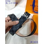 2020 Cheap Louis Vuitton 3.5 cm Width Belts # 217774, cheap LouisVuitton Belts