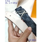 2020 Cheap Louis Vuitton 3.5 cm Width Belts # 217774, cheap LouisVuitton Belts