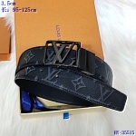 2020 Cheap Louis Vuitton 3.5 cm Width Belts # 217777