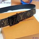 2020 Cheap Louis Vuitton 3.5 cm Width Belts # 217780, cheap LouisVuitton Belts