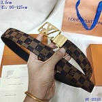 2020 Cheap Louis Vuitton 3.5 cm Width Belts # 217785