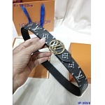 2020 Cheap Louis Vuitton 3.5 cm Width Belts # 217787, cheap LouisVuitton Belts