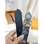 2020 Cheap Louis Vuitton 3.5 cm Width Belts # 217787, cheap LouisVuitton Belts