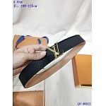 2020 Cheap Louis Vuitton 4.0 cm Width Belts # 217792, cheap LouisVuitton Belts