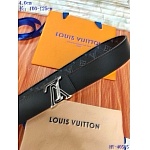 2020 Cheap Louis Vuitton 4.0 cm Width Belts # 217827