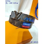 2020 Cheap Louis Vuitton 4.0 cm Width Belts # 217834