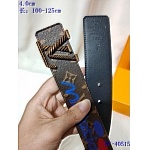 2020 Cheap Louis Vuitton 4.0 cm Width Belts # 217834, cheap LouisVuitton Belts