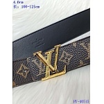 2020 Cheap Louis Vuitton 4.0 cm Width Belts # 217841, cheap LouisVuitton Belts