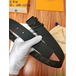 2020 Cheap Louis Vuitton 4.0 cm Width Belts # 217886