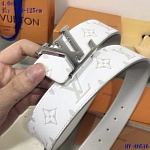2020 Cheap Louis Vuitton 4.0 cm Width Belts # 217898, cheap LouisVuitton Belts