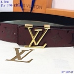2020 Cheap Louis Vuitton 4.0 cm Width Belts # 217909, cheap LouisVuitton Belts