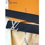 2020 Cheap Louis Vuitton 4.0 cm Width Belts # 217944, cheap LouisVuitton Belts